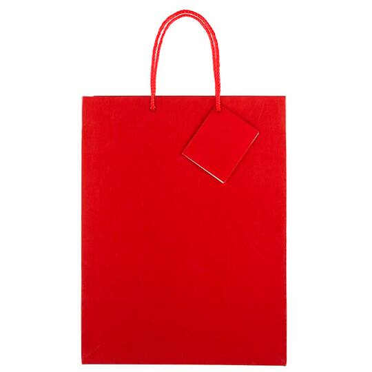 JAM Paper Large Glossy Gift Bags with Rope Handles